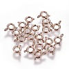 Ion Plating(IP) 304 Stainless Steel Spring Ring Clasps LS-STAS-F224-02RG-A-1