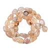 Natural Cherry Blossom Agate Beads Strands G-Z107-A01-3