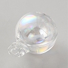 High Borosilicate Glass Bottle Pendants LS-GLAA-WH0010-02E-2