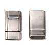 304 Stainless Steel Bayonet Clasps STAS-K145-24P-2