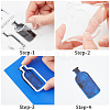 1Pc Clear Silicone Stamps DIY-CP0009-57-6