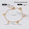 304 Stainless Steel Charm Anklets for Women RS4096-5-1