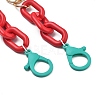 Personalized Aluminium & Acrylic Chain Necklaces NJEW-JN02911-02-3