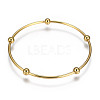 304 Stainless Steel Bangle Sets BJEW-O115-85G-2