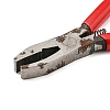 (Defective Closeout Sale: Rusty) Iron Flat Nose Pliers TOOL-XCP0001-90-3