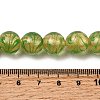 Gold Sand Lampwork Beads Strands LAMP-P071-12mm-07-4