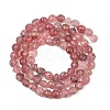 Natural Strawberry Quartz Beads Strands GG-CBA9A7F-A01-3