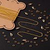 DIY 3m Oval Brass Cable Chains Necklace Making Kits DIY-FS0001-21G-4