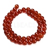 Natural Carnelian Beads Strands G-C280-B10-8mm-3