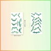 2PCS 2 Styles PVC Stickers Colorful Window Stickers 3D Laser Bat Static Glass Window Stickers JX825A-2