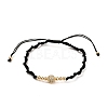 Adjustable Nylon Thread Braided Bead Bracelets Sets BJEW-JB05553-4