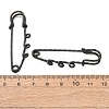 304 Stainless Steel Safety Pins Brooch Findings STAS-C181-01C-B-2