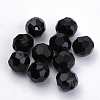 Opaque Acrylic Beads SACR-S300-05B-02-3