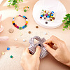 80Pcs 2-Hole Porcelain Buttons PORC-PJ0001-02C-6