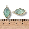 Natural Green Fluorite Pendants G-B009-01G-V-3