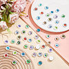   2 Bags Half Round/Dome Dragon Eye Pattern Glass Flatback Cabochons for DIY Projects GGLA-PH0001-36-2