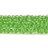 Transparent Glass Beads Strands GLAA-H021-03-18-2
