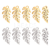 Unicraftale 16Pcs 2 Colors 304 Stainless Steel Pendants STAS-UN0039-51-1