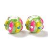 Handmade Porcelain Beads Strands PORC-L078-01C-2
