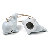 Cute Dolphin Handmade Porcelain Pendant Decorations PR-CBA0EE5-03A-2