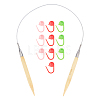 1Pc Bamboo Circular Knitting Needles FIND-AR0006-43-1