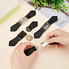 4 Sets 4 Colors PU Leather Buckles FIND-FG0002-29-3