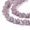 Opaque Glass Beads Strands GLAA-N019-3mm-12-4