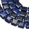 Dyed Natural Lapis Lazuli Beads Strands GG-F802-B14-01-3