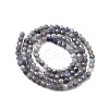 Natural Tanzanite Beads Strands G-S387-A01-3mm-3