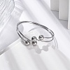 304 Stainless Steel Bangles for Women STAS-Z114-11P-3