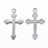 Tarnish Resistant 304 Stainless Steel Cross Pendants LS-STAS-H397-38P-2