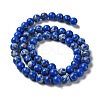 Synthetic Imperial Jasper Dyed Beads Strands G-D077-A01-01A-3