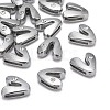 Letter Slider Beads for Watch Band Bracelet Making LS-ALRI-O012-V-NR-1
