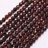 Natural Garnet Beads Strands G-F509-37-2mm-1