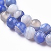 Natural Striped Agate/Banded Agate Beads Strands G-I261-C02-6mm-3