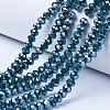 Electroplate Glass Beads Strands EGLA-A044-P8mm-A12-1