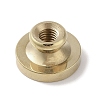 Golden Tone Wax Seal Brass Stamp Head DIY-B079-02G-16-2