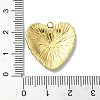 Ion Plating(IP) 304 Stainless Steel Pendants STAS-B058-16G-05-3