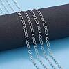 Brass Twisted Chains CHC-Q001-5x4mm-P-5