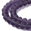 Transparent Glass Beads Strands EGLA-A044-T8mm-MD15-2