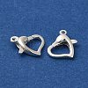 925 Sterling Silver Lobster Claw Clasps STER-D006-12S-2
