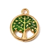 304 Stainless Steel Enamel Pendants SA-CBAA9A2-11G-04-1