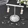 SHEGRACE Brass Pave Cubic Zirconia Earring Findings XGRQ4S985-740P-4