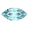 Preciosa&reg MAXIMA Crystal Fancy Stones Y-PRC-FG15-60010-3