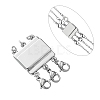 Zinc Alloy Box Magnetic Clasps Converter LS-PALLOY-C159-02P-1