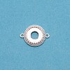 Brass Cabochon Connector Settings KK-TAC0014-05C-S-1