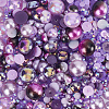 Resin Rhinestone and ABS Cabochons Sets RESI-WH0029-51A-1