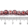 Handmade Millefiori Lampwork Beads Strands LAMP-G164-11J-4