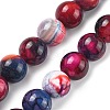 Natural Multi-Color Agate Beads Strands G-A261-B10-14mm-2