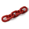 Rubberized Style Acrylic Linking Rings OACR-N011-005B-2